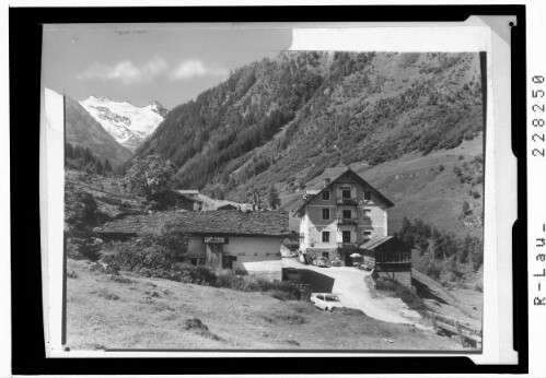 [Gasthof Ranalt in Ranalt gegen Mutterbergertal / Stubaital / Tirol]