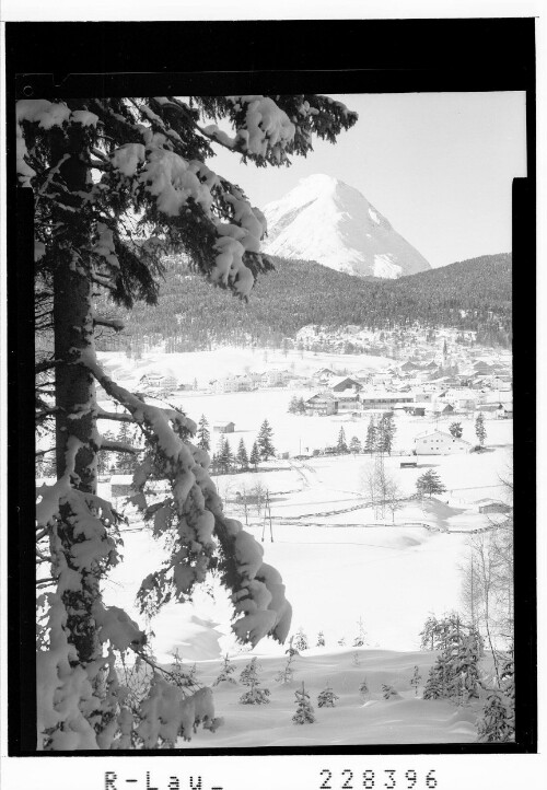 [Seefeld gegen Hohe Munde / Tirol]