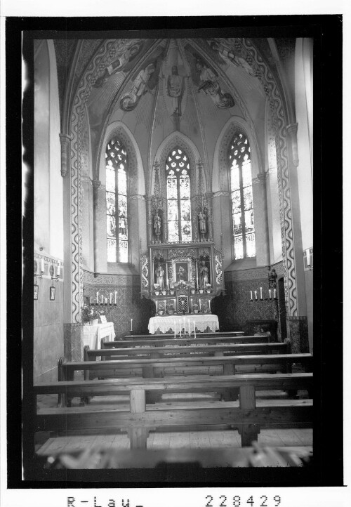 [Wallfahrtskirche Maria am Locherboden ob Mötz im Inntal / Tirol]