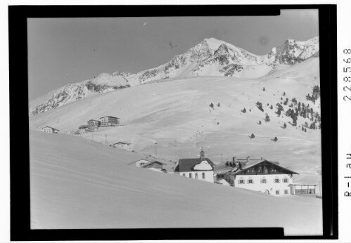 [Hotel Jagdschloß im Kühtai gegen Gaiskogel / Tirol]