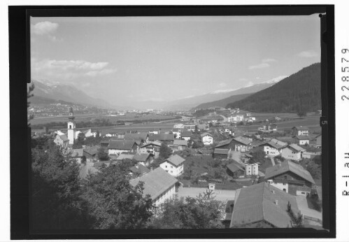 [Völs gegen Bettelwurf und Tuxer Alpen / Tirol]