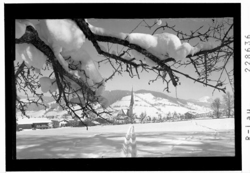 Hochtal Wildschönau / Niederau mit Hohe Salve / Tirol
