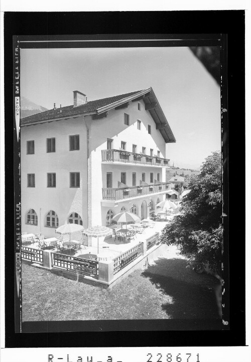 [Gasthof Alpenrose in Fulpmes im Stubaital / Tirol]