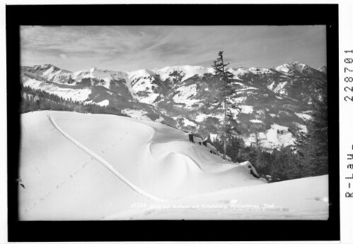 Blick auf Auffach mit Schatzberg / Wildschönau / Tirol