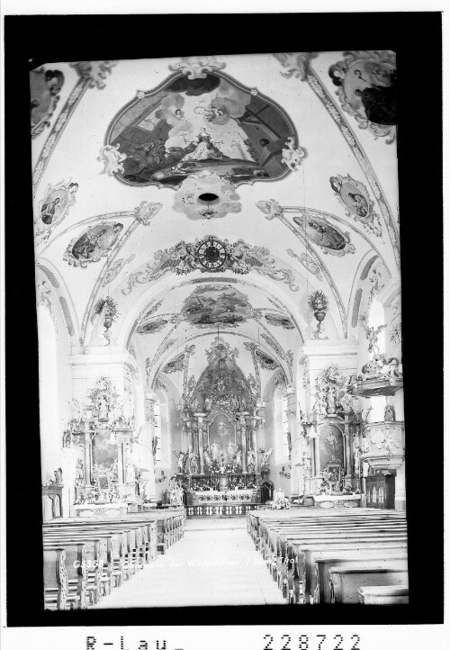 Oberau in der Wildschönau 930 m / Tirol : [Pfarrkirche in Oberau]