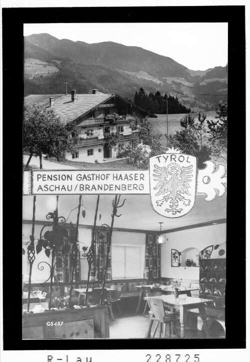 Pension Gasthof Haaser / Aschau / Brandenberg / Tirol