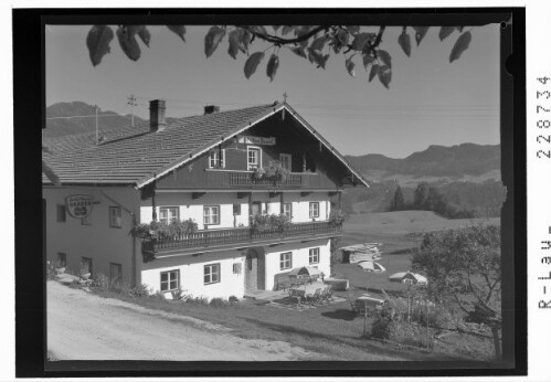 [Gasthof Haaser in Aschau bei Brandenberg gegen Kienberg / Tirol]