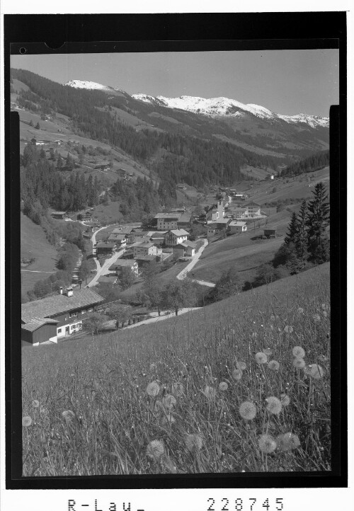 [Auffach in der Wildschönau gegen Feldalphorn und Breiteggspitze / Tirol]