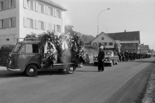 Begräbnis von Landesrat Adolf Vögel in Doren