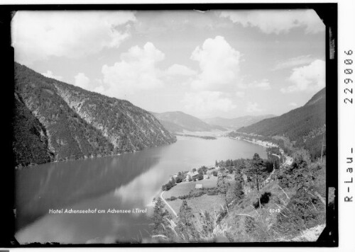 Hotel Achenseehof am Achensee in Tirol