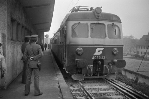 Brand in einer Lokomotive im Bahnhof Rieden in Bregenz