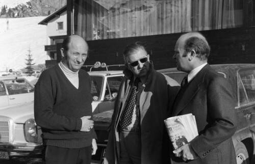 Bruno Kreisky zu Besuch in Lech