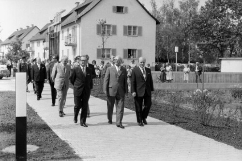 Bundespräsident Franz Jonas zu Besuch in Bregenz