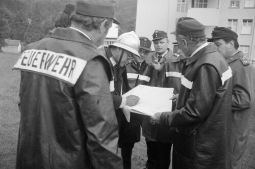 Feuerwehrübung Krankenhaus Bregenz