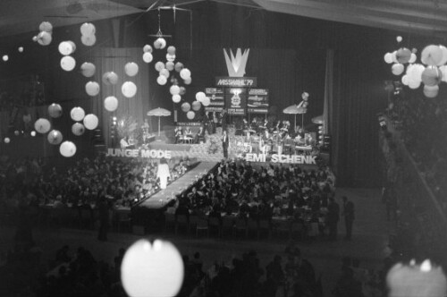 Misswahl 1979 in der Stadthalle Dornbirn