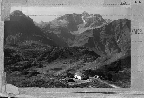 [Obere Widderstein Alpe gegen Braunarlspitze / Tannberg]