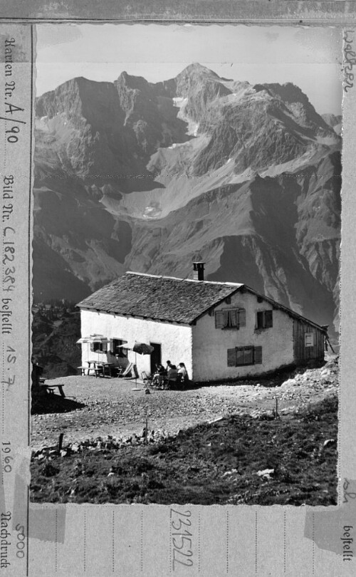 [Obere Widderstein Alpe gegen Braunarlspitze / Tannberg]