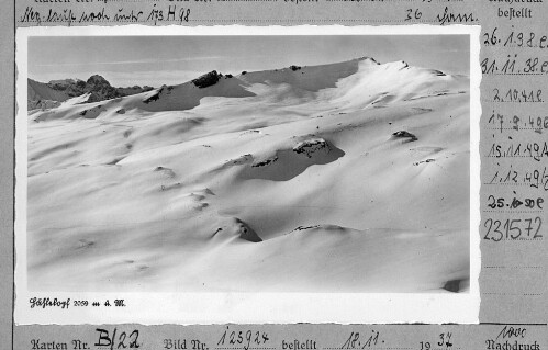 Hählekopf 2059 m ü. M. : [Ifersgunten mit Hehle Kopf]