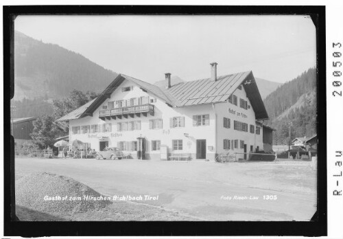 Gasthof zum Hirschen Bichlbach Tirol