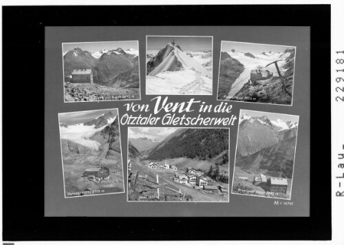 von Vent in die Ötztaler Gletscherwelt