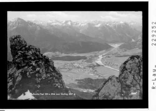 Reutte / Tirol 854 m / Blick vom Säuling 2047 m