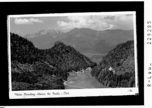 Ruine Ehrenberg - Klause bei Reutte in Tirol