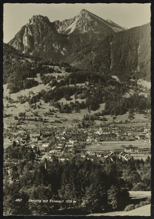 Nenzing mit Eckskopf 1839 m
