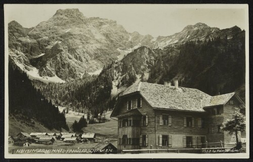 [Nenzing] Nenzingerhimmel-Panülerschrofen