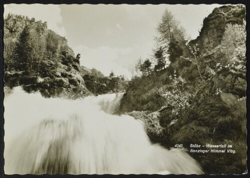 [Nenzing] Stüba - Wasserfall im Nenzinger Himmel Vlbg.