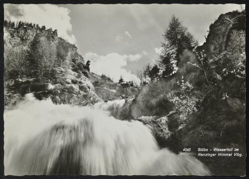 [Nenzing] Stüba - Wasserfall im Nenzinger Himmel Vlbg.