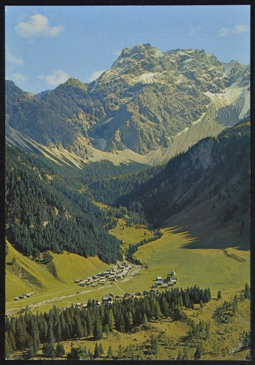 [Nenzing] : [Nenzinger Himmel gegen Panüler Schrofen Vorarlberg ...]