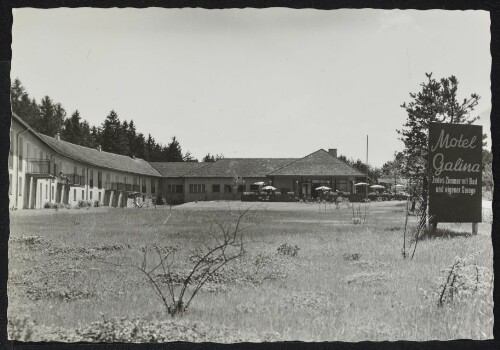 [Nenzing] : [Motel Galina - bei Km-Stein 599 der Bundesstraße Bludenz-Bregenz ...]