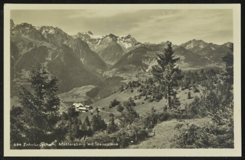 [Nüziders] Erholungsheim Muttersberg mit Scesaplana