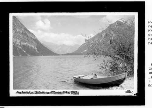 Am herrlichen Heiterwang - Plansee 979 m / Tirol : [Heiterwangersee gegen Schönjöchl und Spieß / Ausserfern]