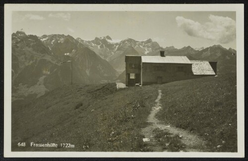 [Nüziders] Frassenhütte 1722 m