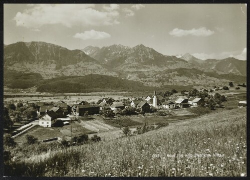 Röns mit dem Rhätikon, Vlbg.