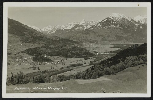 Fernblick Schlins m. Walgau