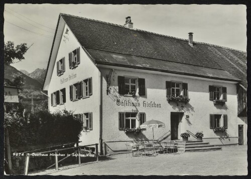 Gasthaus Hirschen in Schlins Vlbg.