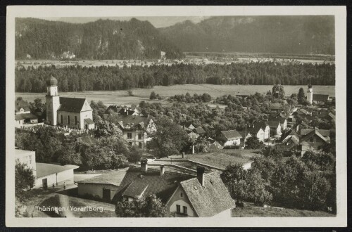 Thüringen / Vorarlberg