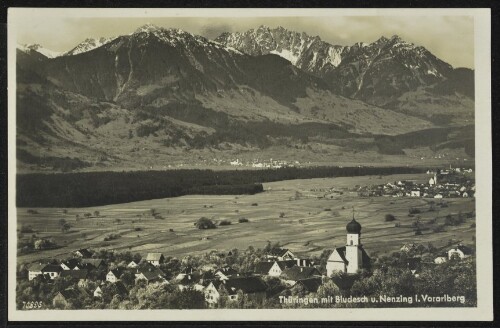 Thüringen mit Bludesch u. Nenzing i. Vorarlberg