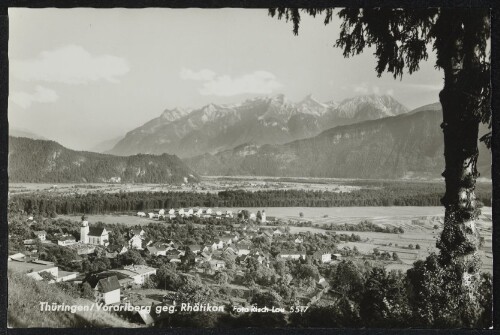 Thüringen/Vorarlberg geg. Rhätikon