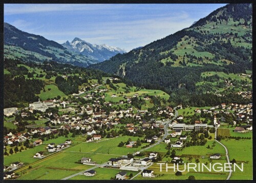 Thüringen : [Thüringen im Walgau gegen Zitterklapfen Vorarlberg, Österreich ...]