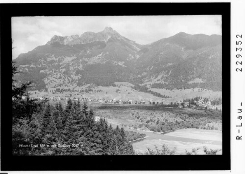 [Pflach im Ausserfern gegen Säuling / Tirol]