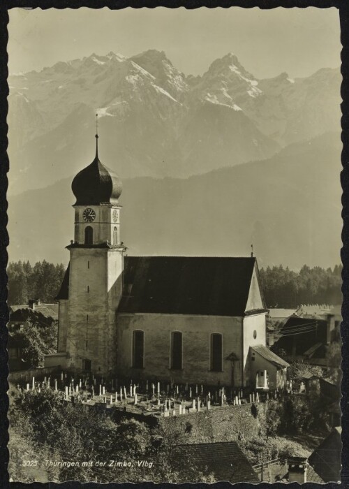 Thüringen mit der Zimba, Vlbg.