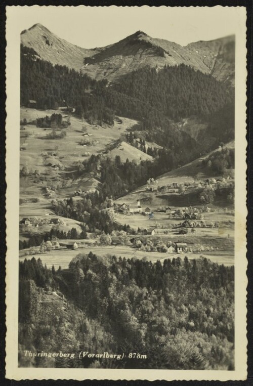 Thüringerberg (Vorarlberg) 878 m
