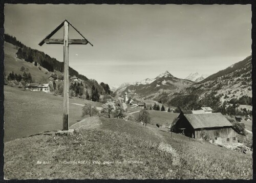 Thüringerberg Vlbg. gegen die Rote Wand