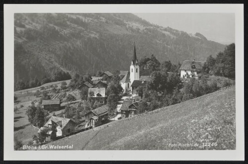 Blons i. Gr. Walsertal