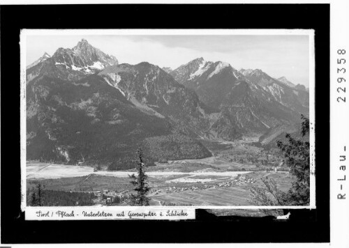 Tirol / Pflach - Unterletzen mit Gehrenspitze und Schlicke