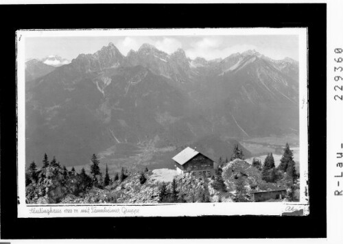 Säulinghaus 1720 m mit Tannheimer Gruppe