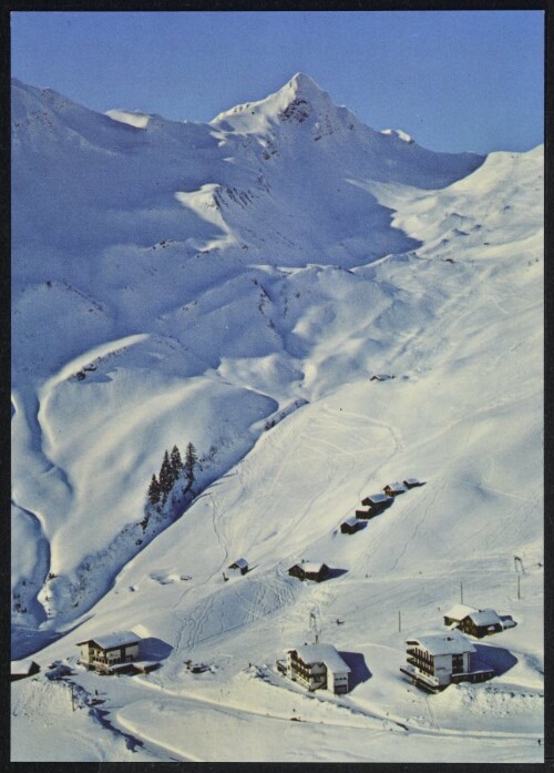 [Fontanella Faschina] : [Faschina, 1500 m, Grosswalsertal mit Glatthorn, 2134 m und Schluchtensattel Vorarlberg, Österreich ...]